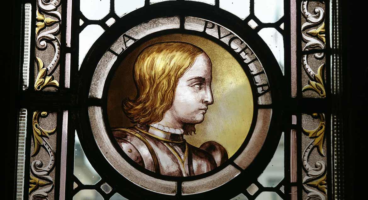 Détail Jeanne d'Arc, Hôtel Groslot, Orléans
