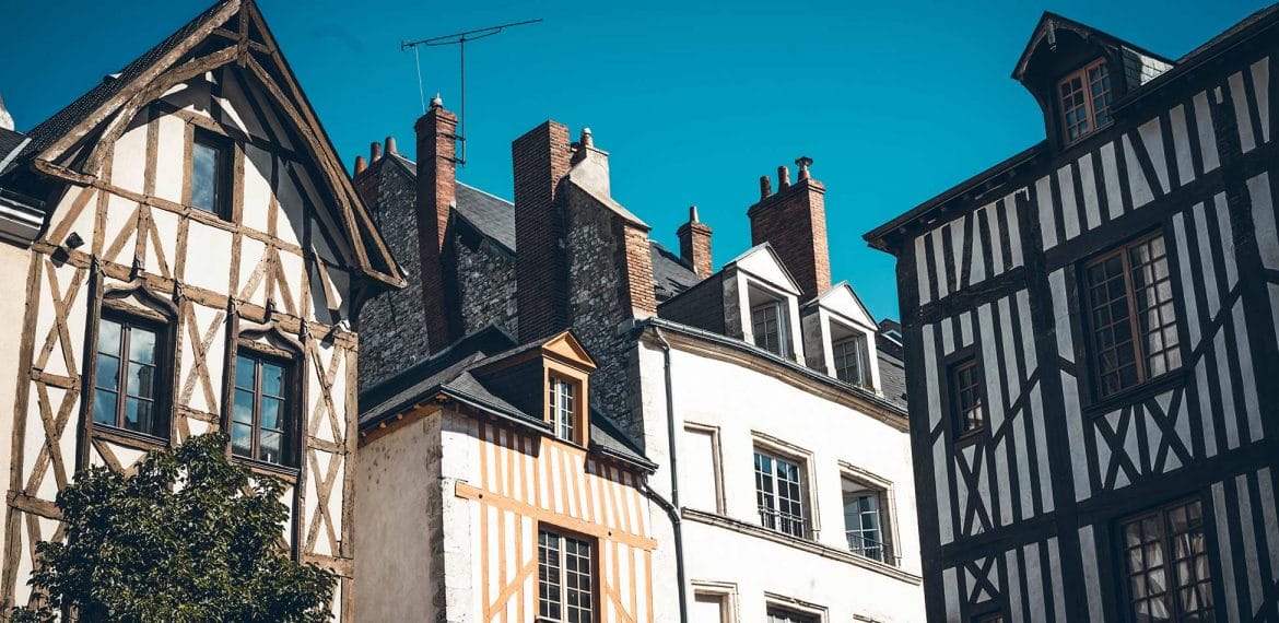 Voir le centre ancien d'Orléans