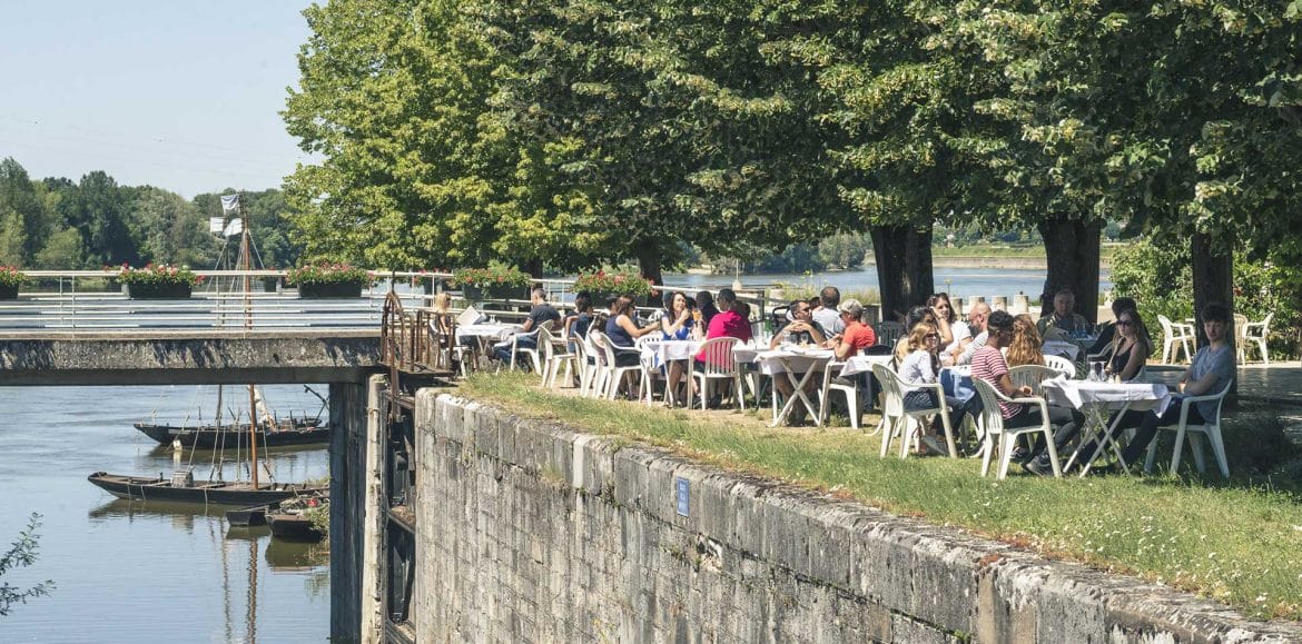 Restaurant bar La Marine à Combleux, Orléans Métropole