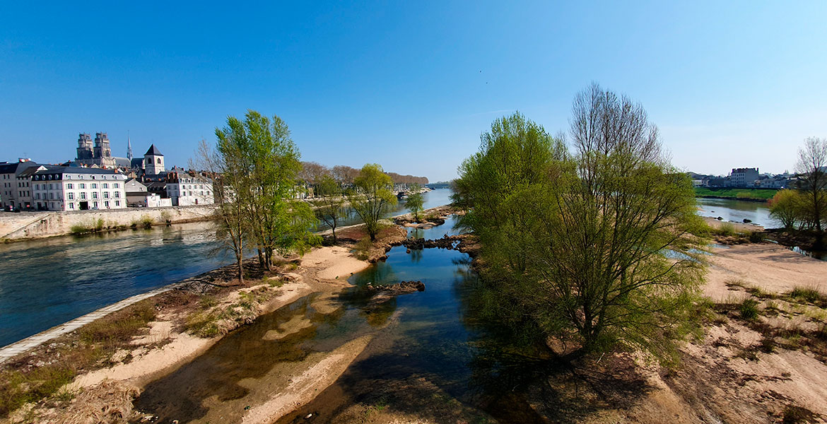a Loire et les duits à Orléans © Orléans Val de Loire Tourisme