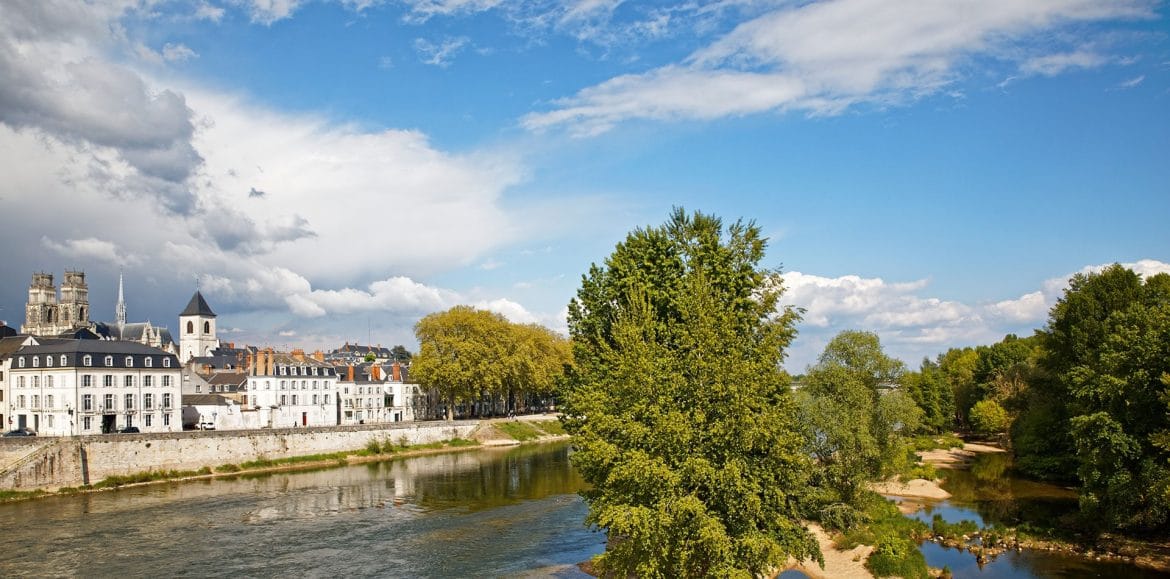 Vue de la Loire depuis le pont George V à Orléans © Christophe Mouton