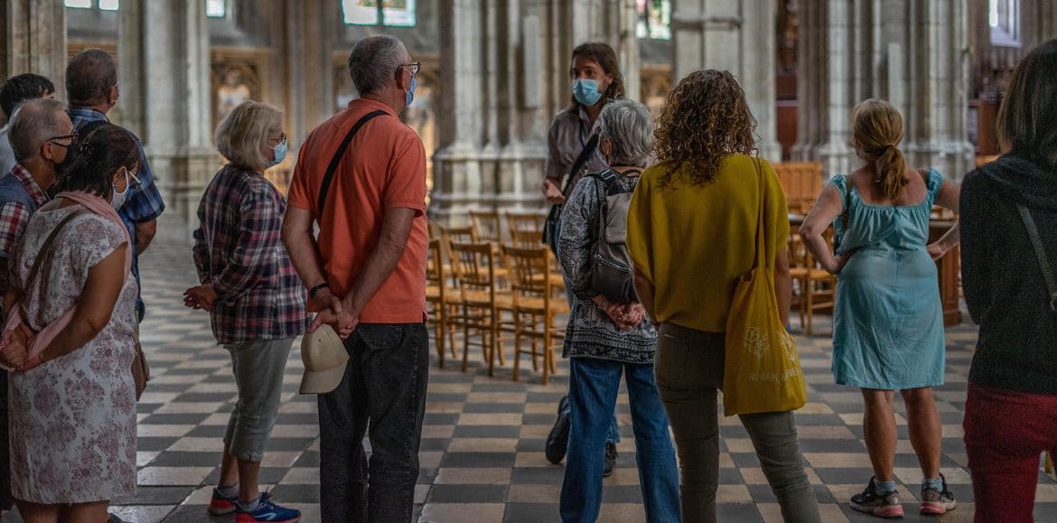 Visite guidée de la cathédrale Sainte-Croix organisée par l'Office de Tourisme d'Orléans © Travel Insight