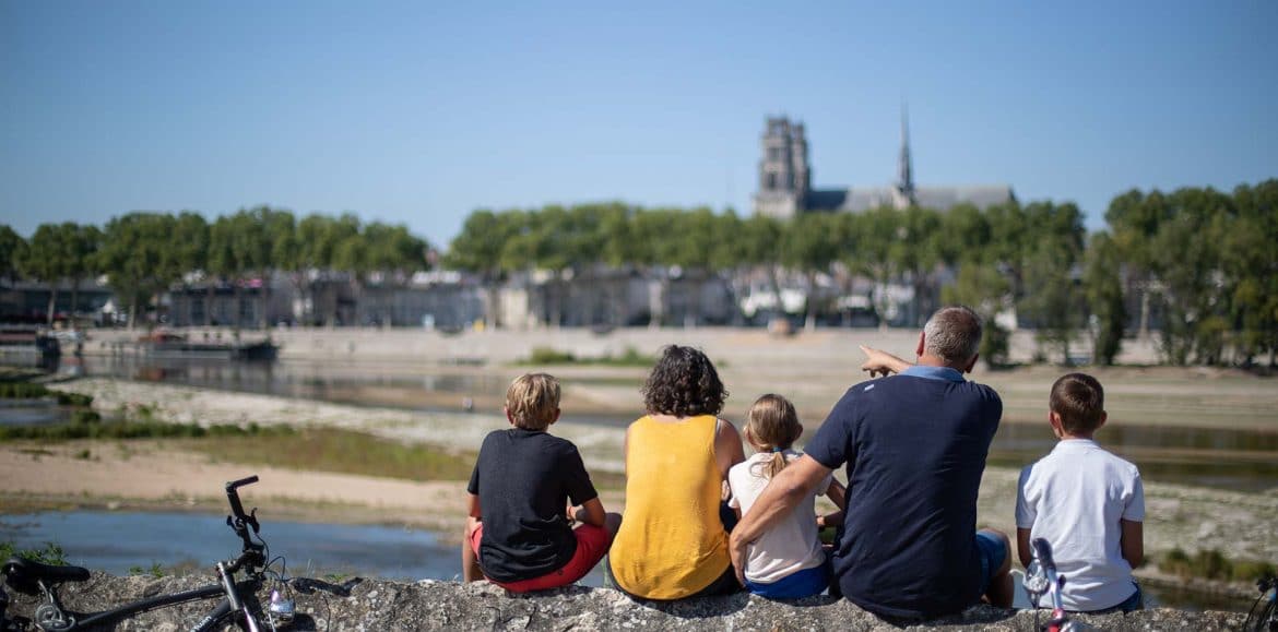 Que faire à Orléans : activité vélo en famille