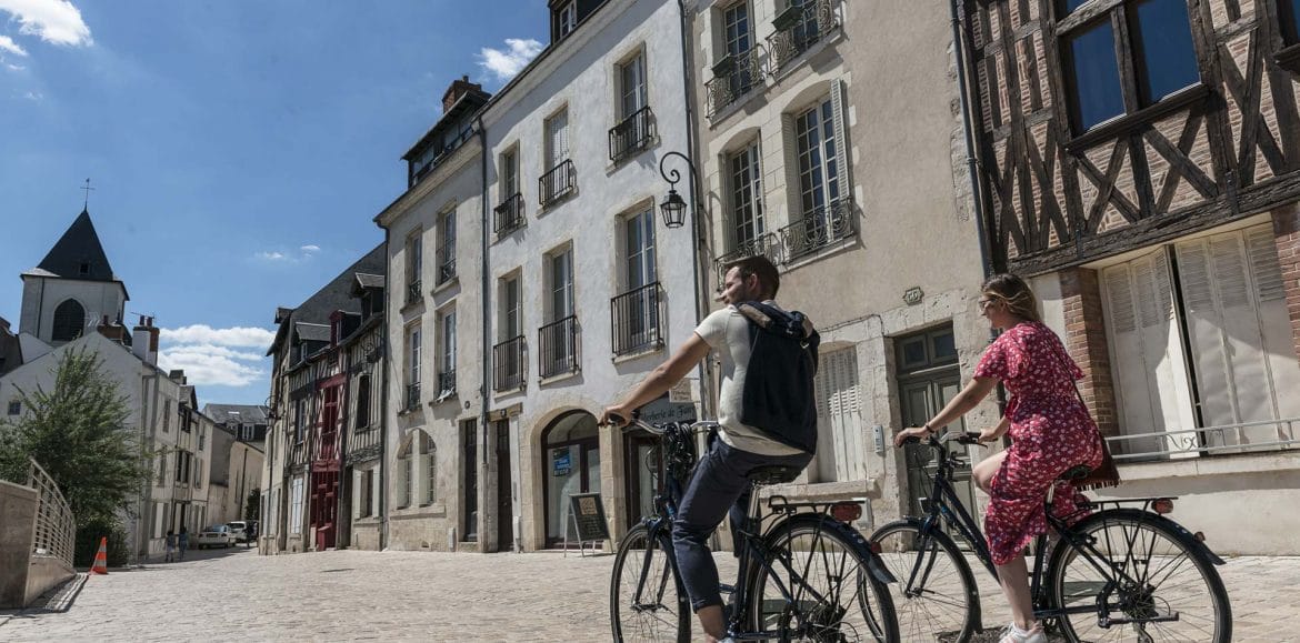 Faire du vélo à Orléans