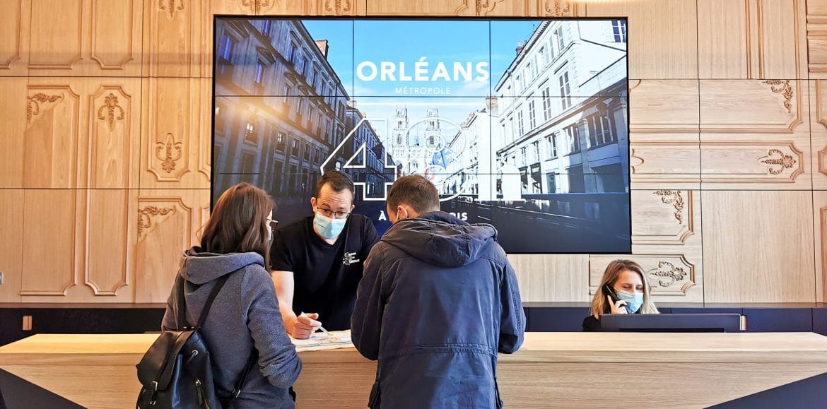 Espace accueil Office de Tourisme d'Orléans © Orléans Métropole