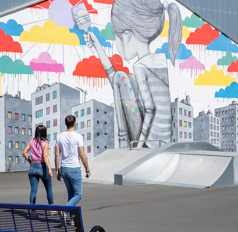 Street art à Fleury-les-Aubrais