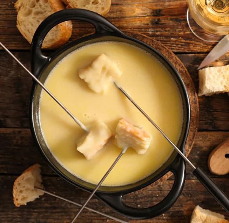 Fondue au fromage © Le P'tit Gavroche à Orléans