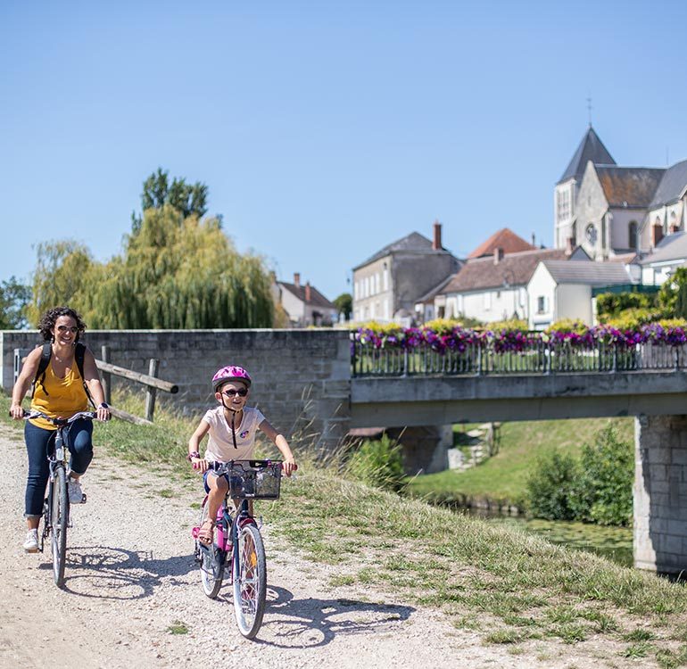 Balade à vélo autour d'Orléans
