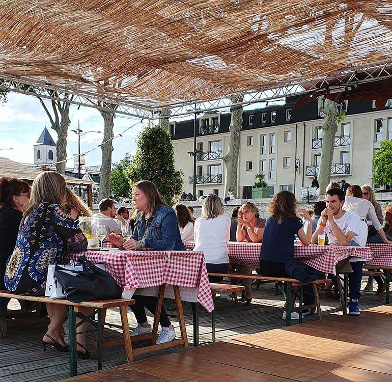 Terrasse de la Sardine à Orléans © La Sardine