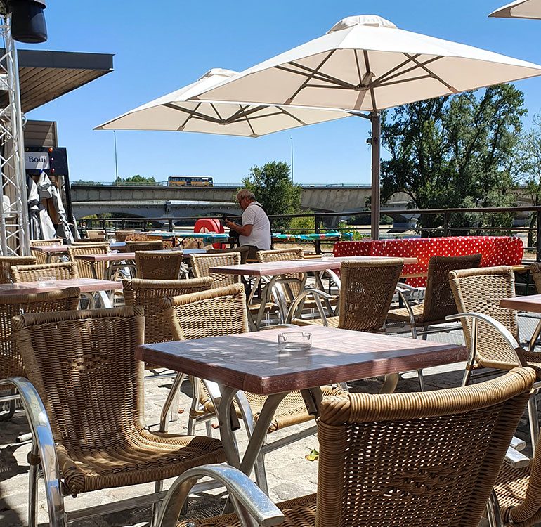 Terrasse du Boui-Boui à Orléans © Le Boui-Boui