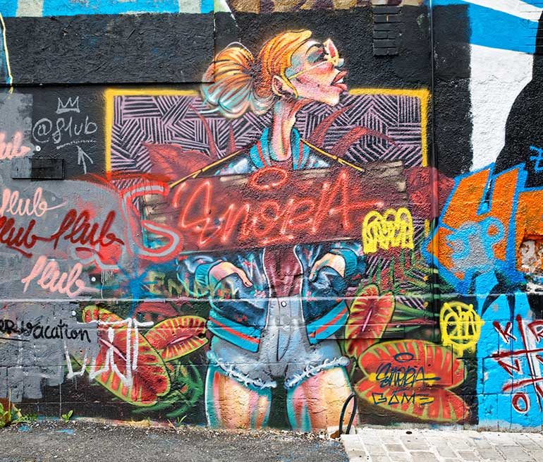 Visite street art à Orléans
