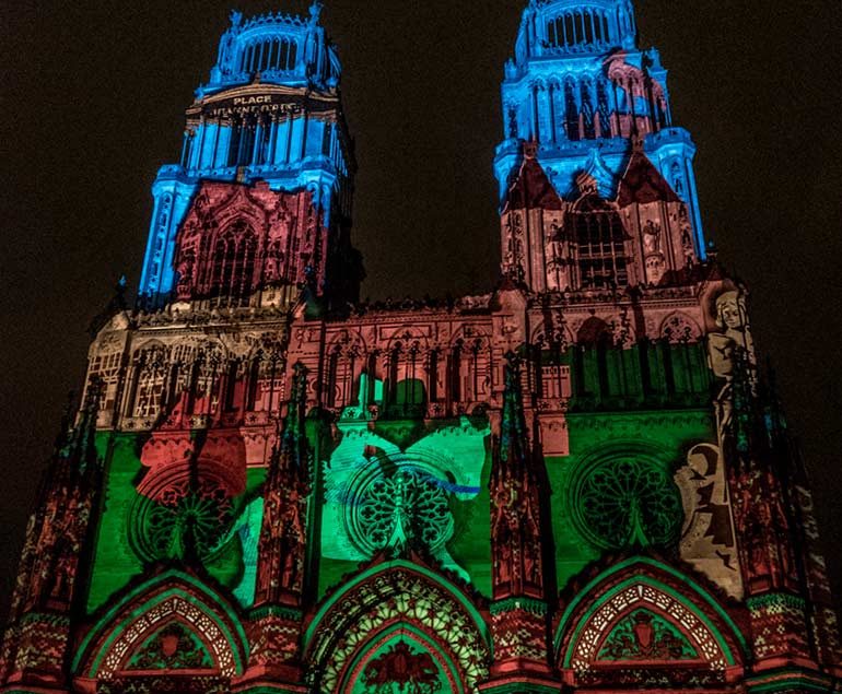 Son et Lumière © Orléans Val de Loire Tourisme